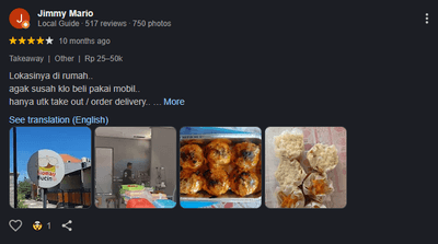 Testimoni pelanggan Siomay Bucin 4